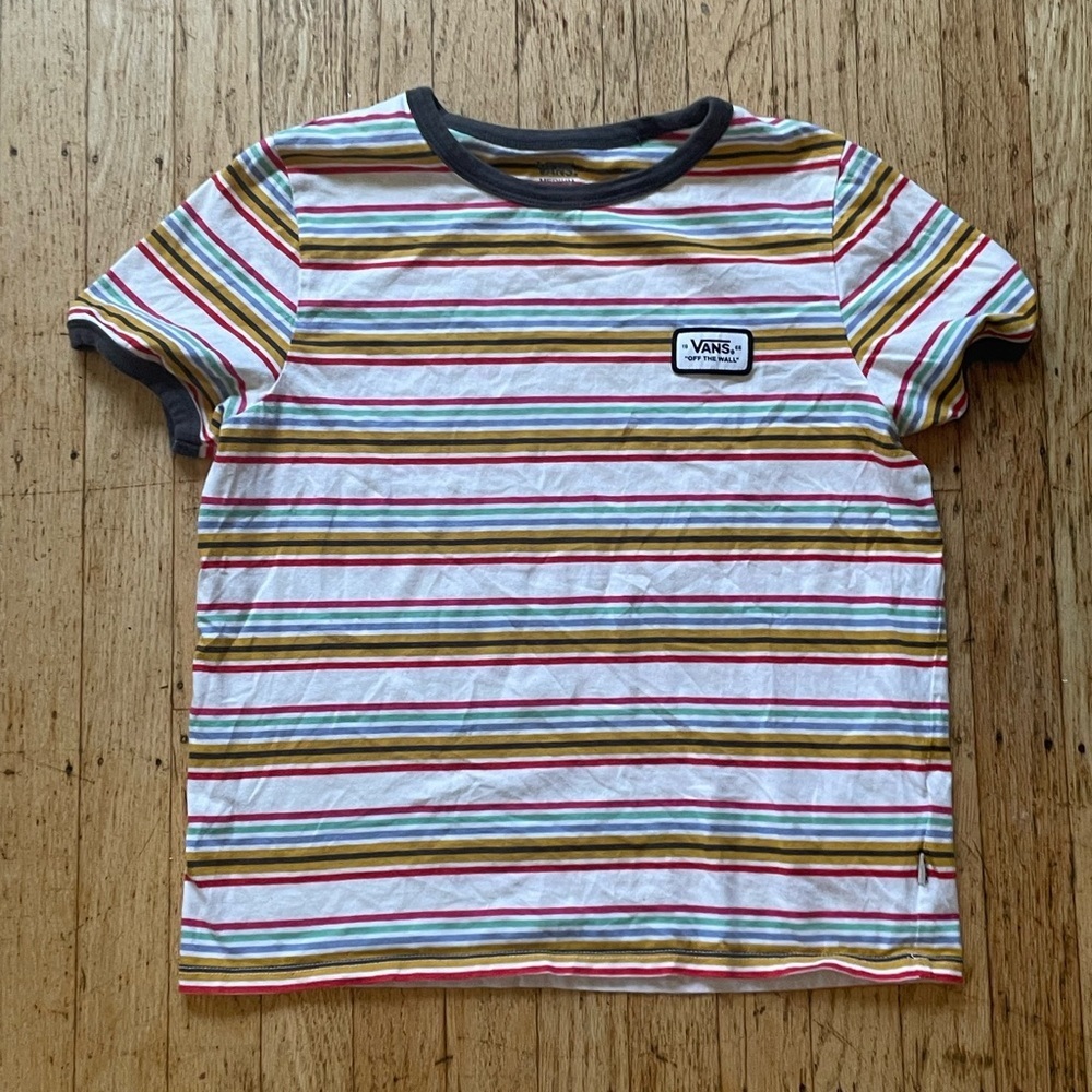 Vans Off The Wall ringer tee